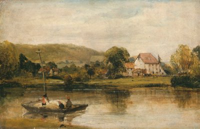 ノルマンディーの農場」1821年～1828年 作： Richard Parkes Bonington