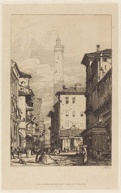 ボローニャ 作： Richard Parkes Bonington