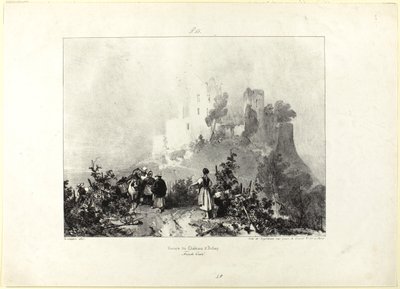 シャトー・ダレー 作： Richard Parkes Bonington