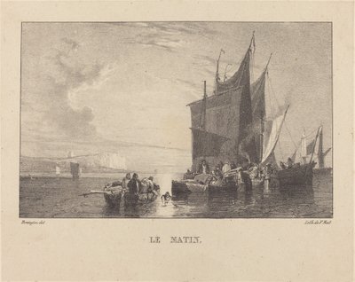 朝 作： Richard Parkes Bonington