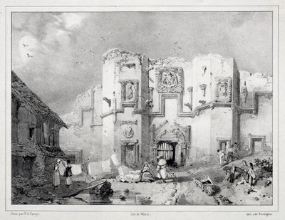 スターリングの古いゲートウェイ、1826年。 作： Richard Parkes Bonington