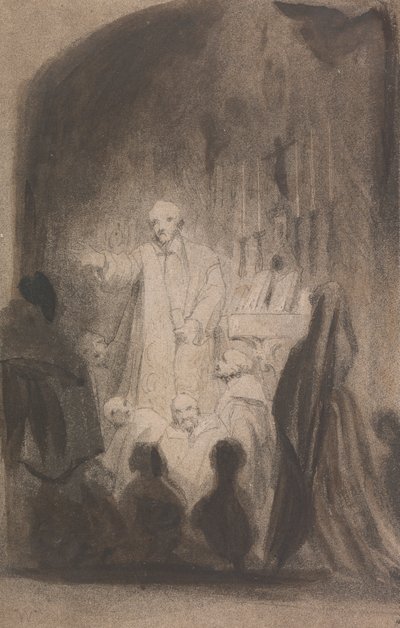 無題 (3 つのうちの 1 つ) 作： Richard Parkes Bonington