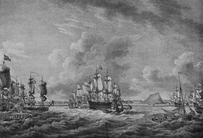 ハウ・オブ・ジブラルタル、c1785 作： Richard Paton
