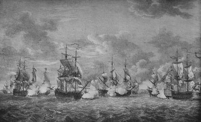 キャップフランセの戦い、c1760 作： Richard Paton