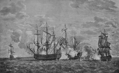 バッキンガムとフロリサント、c1760 作： Richard Paton