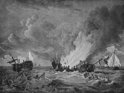 ケベックとサーベイランテ、c1780 作： Richard Paton