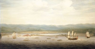 ジャマイカ、ポート・ロイヤルの眺め 1758年頃 油彩・カンヴァス 作： Richard Paton