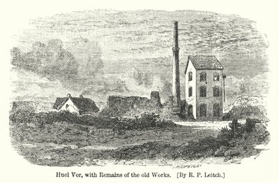 Huel Vor, with Remains of the old Works (e.g. Huel Vor, with Remains of the old Works) 作： Richard Principal (after) Leitch