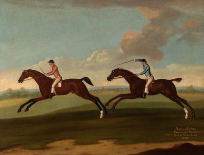 アーロンとドライバー、メーデンヘッドで2番目のヒートを実行、1754 作： Richard Roper