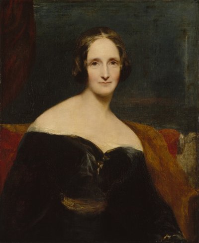 メアリーシェリー、1840年 作： Richard Rothwell