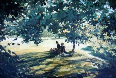 庭のお茶 作： Richard Willis