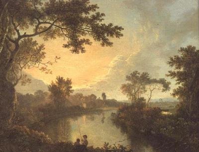 イートン ホール近くのディー川の眺め 作： Richard Wilson