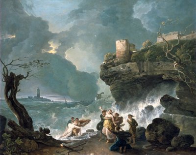 セイクスとアルシオーネ、1768年。 作： Richard Wilson