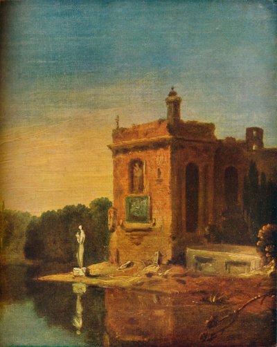 イタリアの情景、c1744 作： Richard Wilson