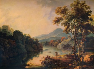 スランベリス湖とドルバーダーン城、1766、1938 作： Richard Wilson