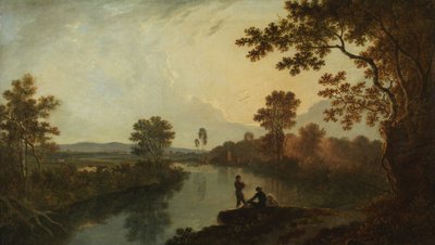 リバーディー、1760年頃（キャンバスに油彩） 作： Richard Wilson