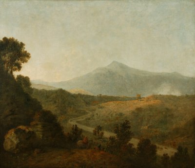 マウダッハの谷とその向こうのケイダー・イドリス 作： Richard Wilson