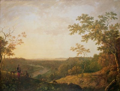 ディー川の眺め、1761年頃（キャンバスに油彩） 作： Richard Wilson