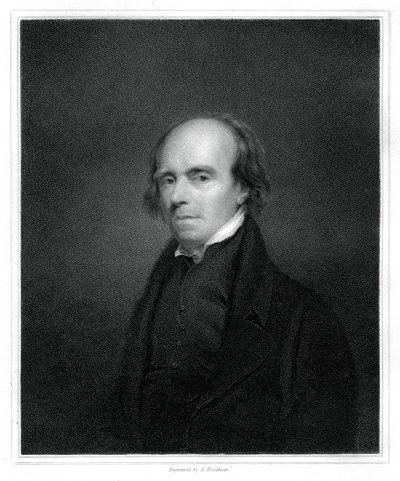 イギリス人デザイナー、製図工、彫刻家、ジョンフラックスマン、1833年。 作： Richard Woodman