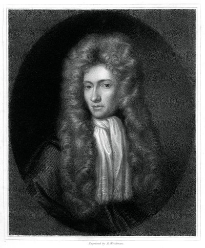 ロバートボイル、アイルランド生まれの化学者および物理学者、1833年。 作： Richard Woodman