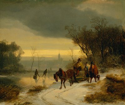 冬景色 作： Richard Zimmerman
