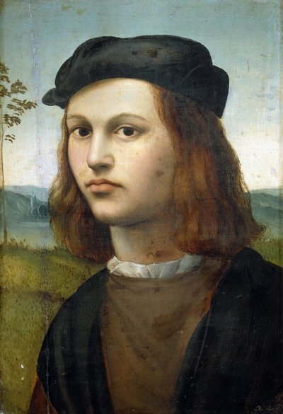 少年の肖像、ca 1510-1520。 作： Ridolfo Ghirlandaio