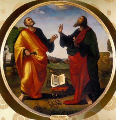 聖ペテロとパウロ 作： Ridolfo Il  Ghirlandaio
