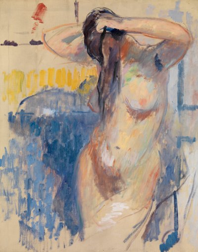 ヌードスタディ（キャンバスに油彩） 作： Rik Wouters
