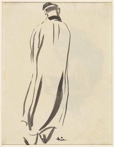 後ろから見たガーデニングマン 作： Rik Wouters
