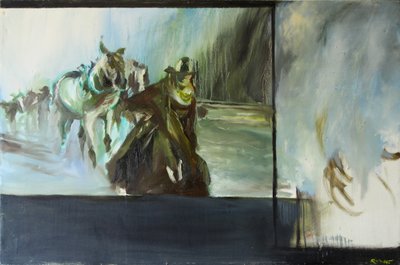 アフター・オープン・レンジ、2015年（水彩画） 作： Rob D Davies