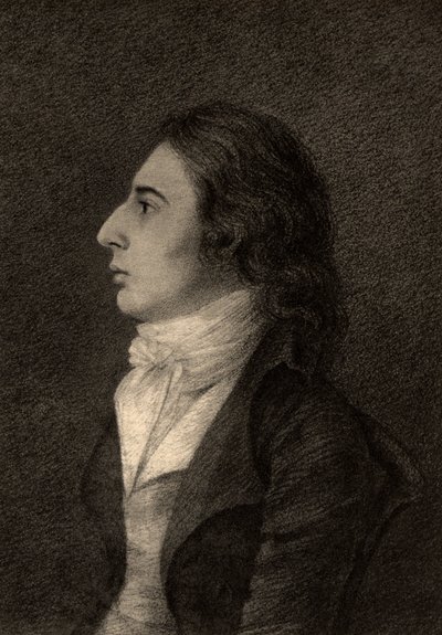ロバート・サウシー（1774-1843）ブリストル生まれのロマン派詩人。 作： Robert (after) Hancock