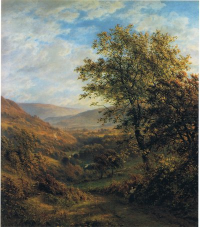 夏の風景（カラーリトグラフ 作： Robert A. K. Marshall