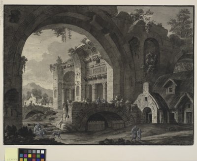 廃墟の古湯とコテージが織りなす建築ファンタジー 作： Robert Adam