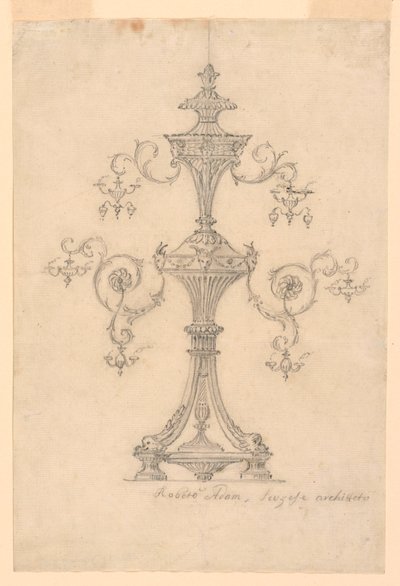 燭台 作： Robert Adam