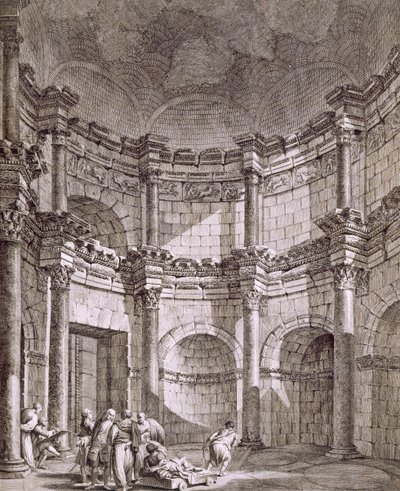 ザ・テンプル・オブ・ジュピター、パブ。 1764年。 作： Robert Adam