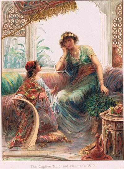 Ernest Nisterによる「Bible Stories」のイラスト、1910年頃（カラーリソ） 作： Robert Ambrose Dudley