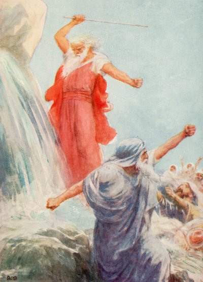 Smiting the Rock (カラー リソ) 作： Robert Ambrose Dudley