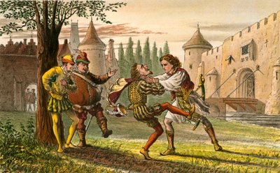 十二夜、第四幕、シーンI 作： Robert Ambrose Dudley