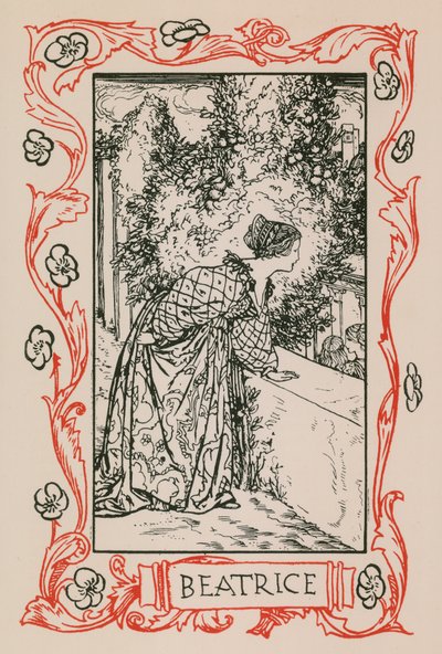 ベアトリス、何もないことについて 作： Robert Anning Bell