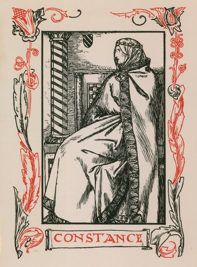 コンスタンス、ジョン王 作： Robert Anning Bell