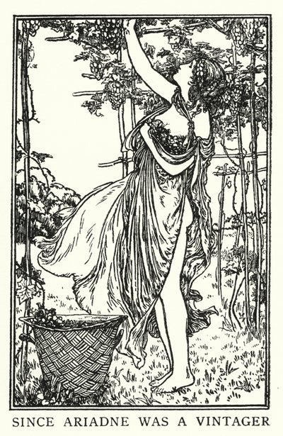 ジョン・キーツの詩のためのイラスト。エンディミオン（リトグラフ 作： Robert Anning Bell