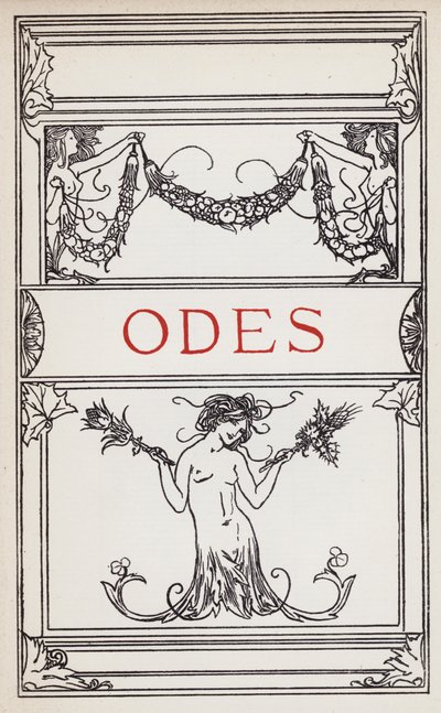 ジョン・キーツの詩のためのイラスト。Odes（リトグラフ 作： Robert Anning Bell