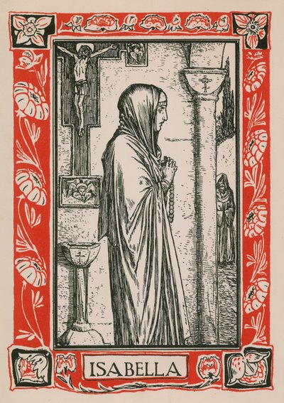 イザベラ、Measure for Measure 作： Robert Anning Bell