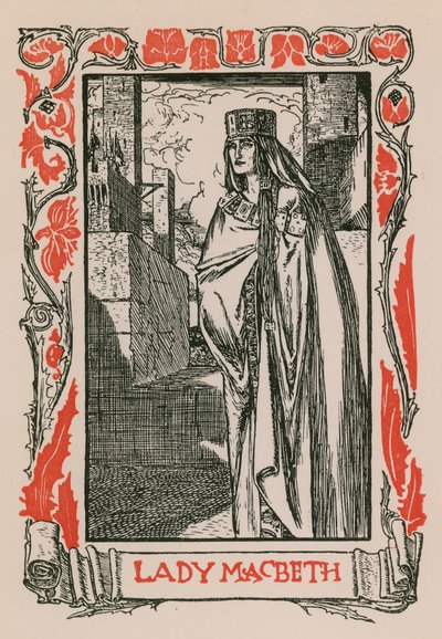 マクベス夫人 作： Robert Anning Bell