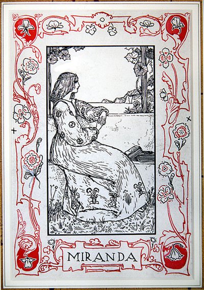 ミランダ（Anna Murphy Jameson著「Shakespeare