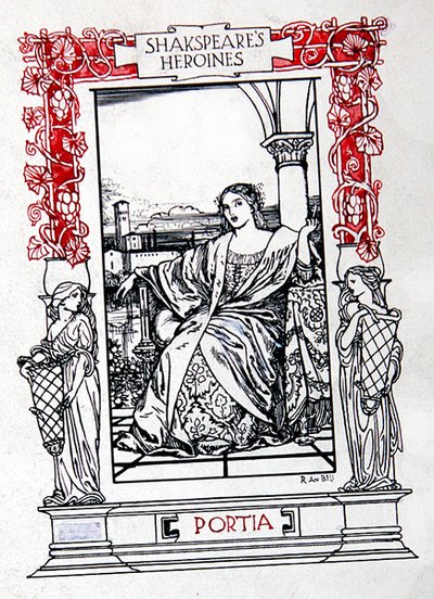 ポルティア（Anna Murphy Jameson著「Shakespeare
