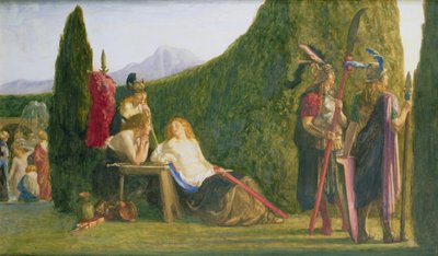 ヒッポリタ女王の護衛、1908年 作： Robert Anning Bell