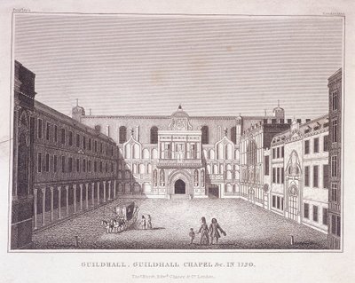 ギルドホール、ロンドン、1788 作： Robert Blemmell Schnebbelie