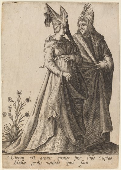 美徳はいつでも感謝する..., 1597. 作： Robert Boissard