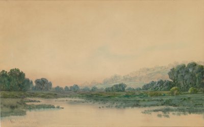 都市からの煙、19 世紀後半から 20 世紀初頭。 作： Robert Burns Wilson